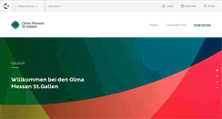 Desktop Screenshot of olma-messen.ch